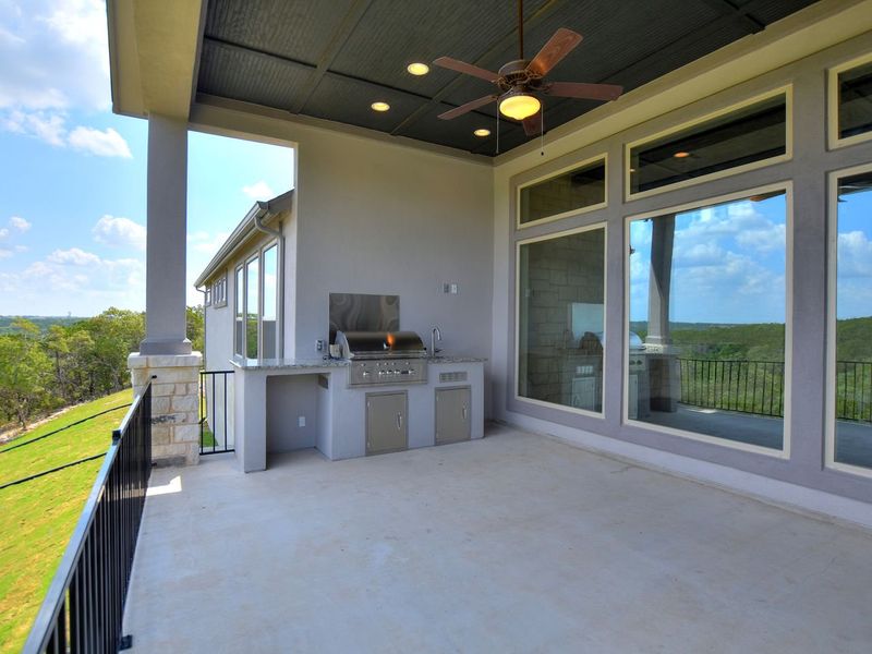 Representative exterior details of a home built from the Coronado I by Giddens Homes in Clearwater Ranch, Liberty Hill (Image 51).