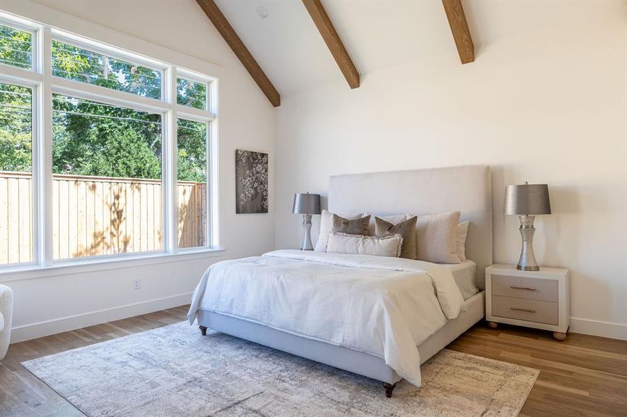 Furnished interior view inside a new home in , Dallas (Image 8).