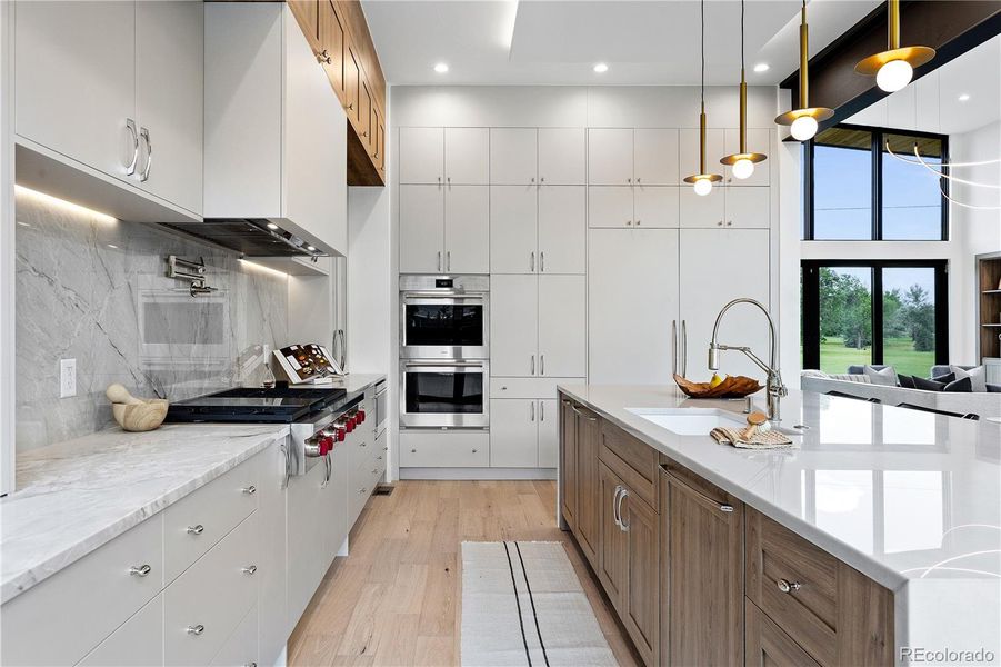Furnished interior view inside a new home in , Denver (Image 26).