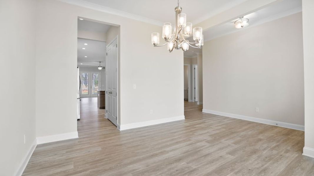 Spacious, unfurnished interior of a new home in Briargate, Fountain Inn (Image 18).