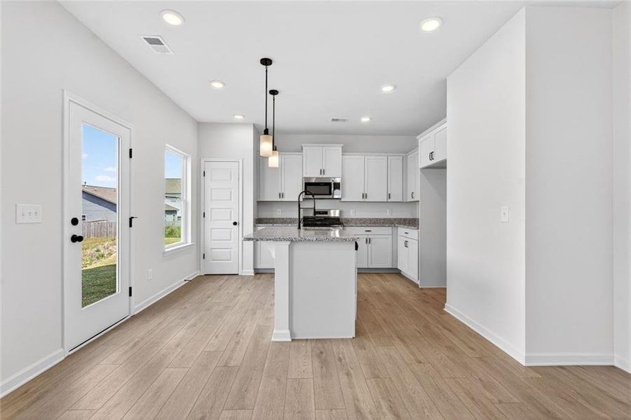 Furnished interior view inside a new home in The Stiles, Cartersville (Image 5).