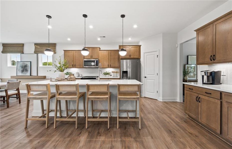 Furnished interior view inside a new home in Berkeley Mill, Cumming (Image 15).