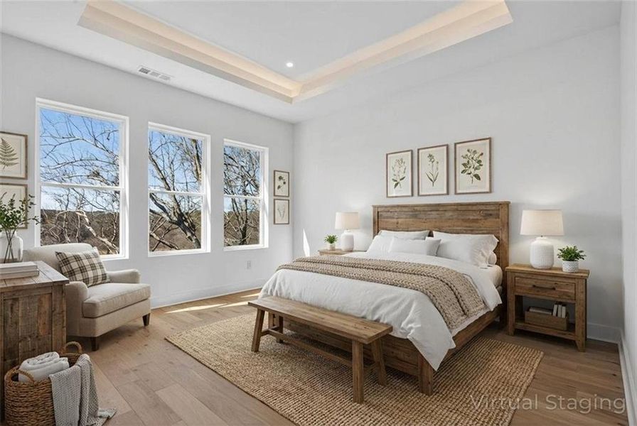 Furnished interior view inside a new home in , Canton (Image 15).