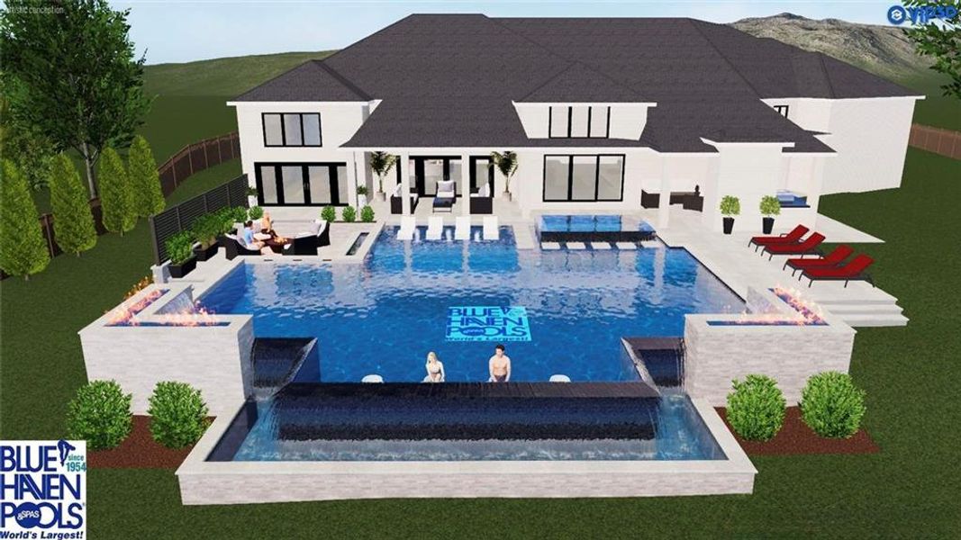 Exterior rendering of this home design in , Alpharetta, GA (Image 5). Exterior rendering of this home design in , Alpharetta, GA (Image 5).