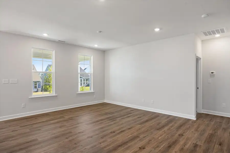 Spacious, unfurnished interior of a new home in Ovation at Sweetbrier, Durham (Image 15). Spacious, unfurnished interior of a new home in Ovation at Sweetbrier, Durham (Image 15).