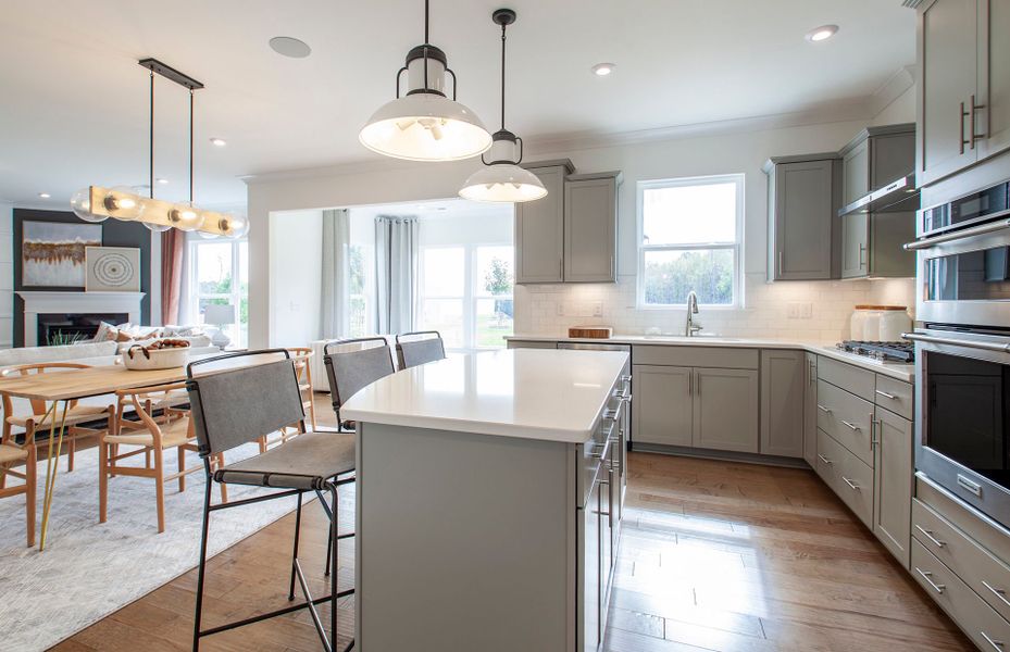 Furnished interior view inside a new home in Forest Creek, Waxhaw (Image 5).