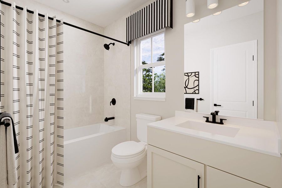 Furnished interior view inside a new home in Cainhoy Preserve, Huger (Image 8).