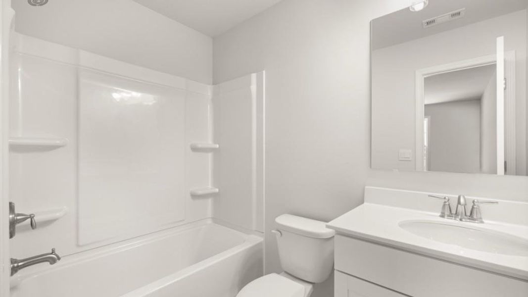 Furnished interior view inside a new home in Butner Estates, South Fulton (Image 8).