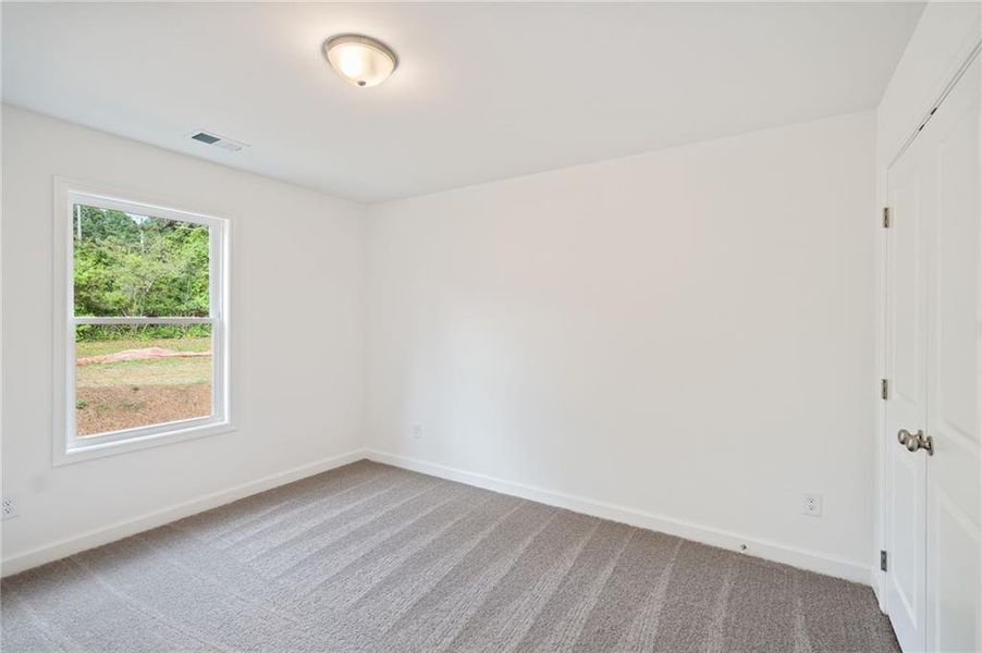 Spacious, unfurnished interior of a new home in Bluffs at Bells Ferry, Marietta (Image 15). Spacious, unfurnished interior of a new home in Bluffs at Bells Ferry, Marietta (Image 15).