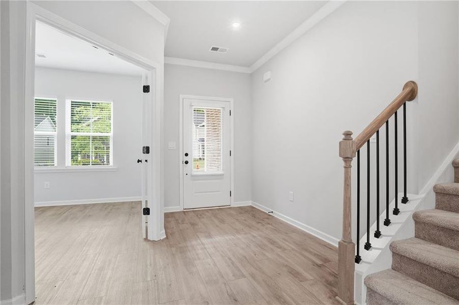 Spacious, unfurnished interior of a new home in Berkeley Mill, Cumming (Image 15).