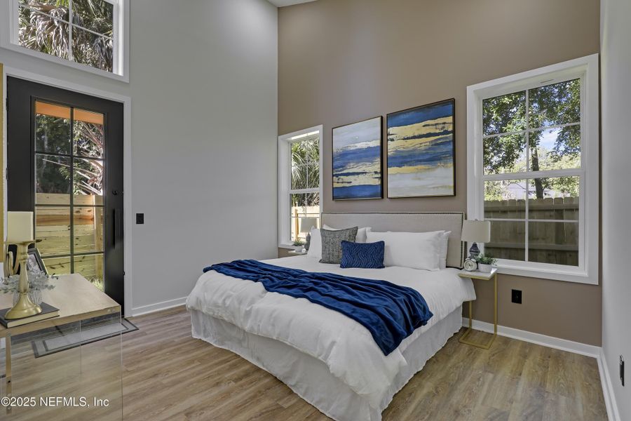 Furnished interior view inside a new home in , Jacksonville (Image 11).