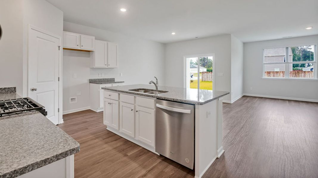 Representative furnished interior of a home built from the CALI by D.R. Horton in Vineyard Trail, Jacksonville (Image 5).