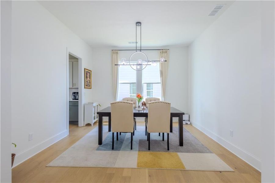 Furnished interior view inside a new home in , Woodstock (Image 7).