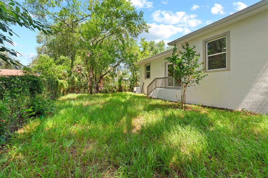 Exterior details and patio area of a home in , Tampa (Image 18). Exterior details and patio area of a home in , Tampa (Image 18).