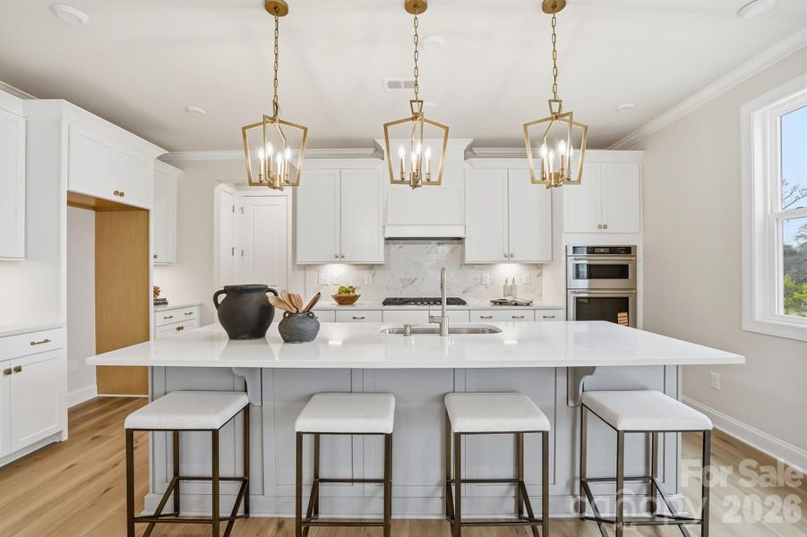 Furnished interior view inside a new home in Blair Place, Monroe (Image 18).