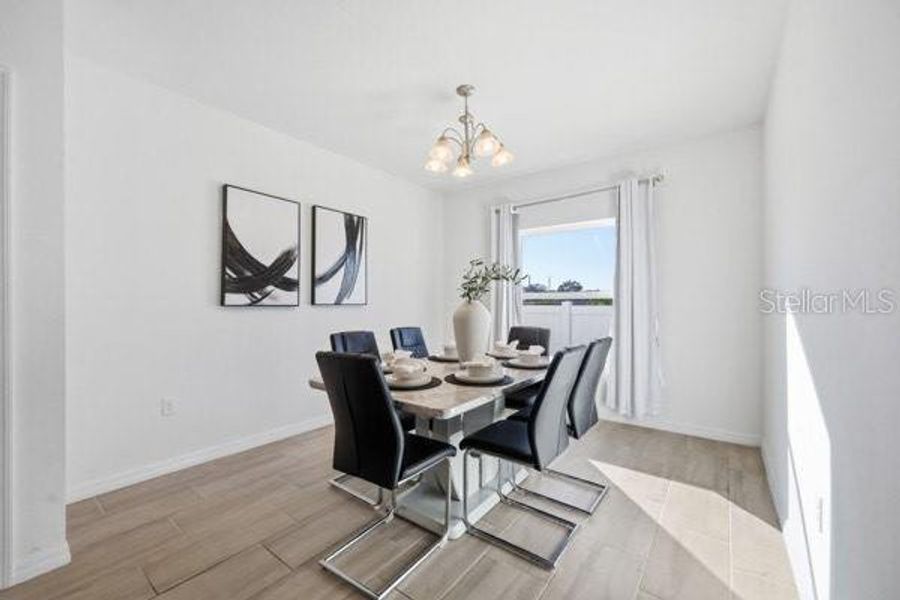 Furnished interior view inside a new home in , Davenport (Image 6).