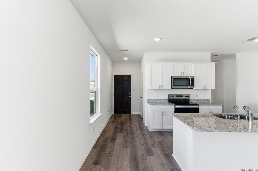 Furnished interior view inside a new home in Corley Farms, Boerne (Image 3).