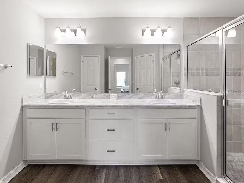 Furnished interior view inside a new home in Jackson Crossing, Palmetto (Image 10).