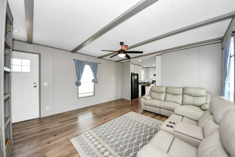 Furnished interior view inside a new home in , Dickinson (Image 9).