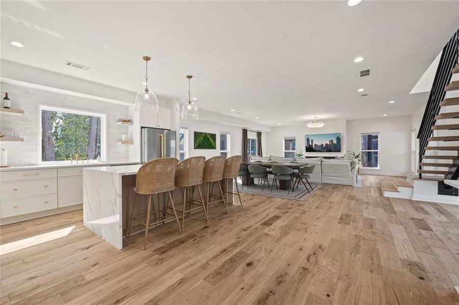 Furnished interior view inside a new home in , Decatur (Image 40).