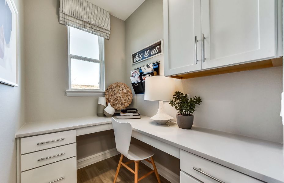Representative furnished interior of a home built from the Palisade by Pulte Homes in Anna Town Square, Anna (Image 36).