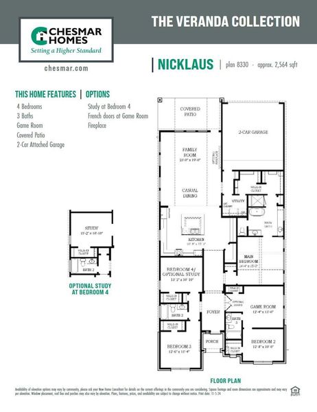 Nicklaus Floorplan Nicklaus Floorplan