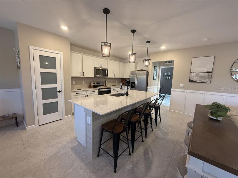 Furnished interior view inside a new home in Isles at BayView, Parrish (Image 14).