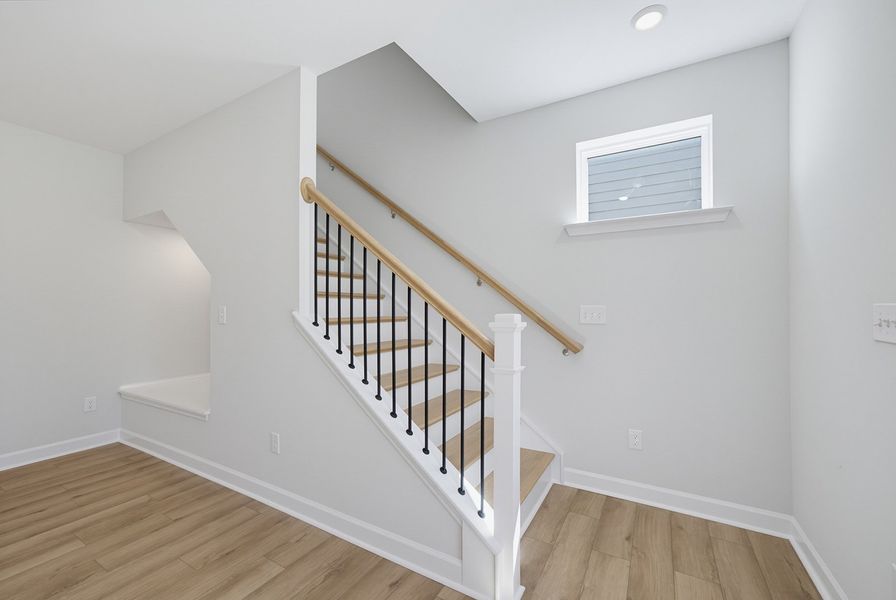 Spacious, unfurnished interior of a new home in Sweetbrier, Durham (Image 24).