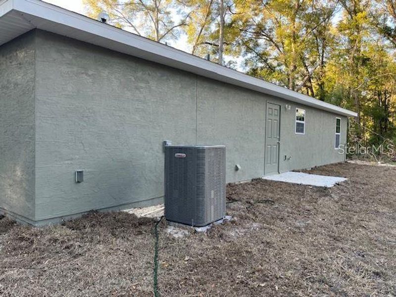 Exterior details and patio area of a home in , Summerfield (Image 18). Exterior details and patio area of a home in , Summerfield (Image 18).