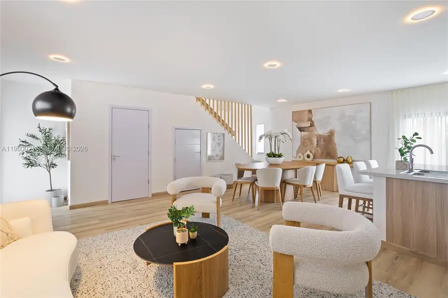 Furnished interior view inside a new home in , Florida City (Image 16). Furnished interior view inside a new home in , Florida City (Image 16).