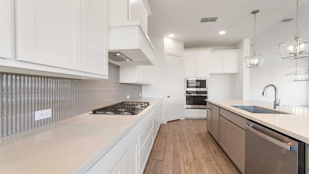 Furnished interior view inside a new home in Devonshire - Reserve 60', Forney (Image 9). Furnished interior view inside a new home in Devonshire - Reserve 60', Forney (Image 9).