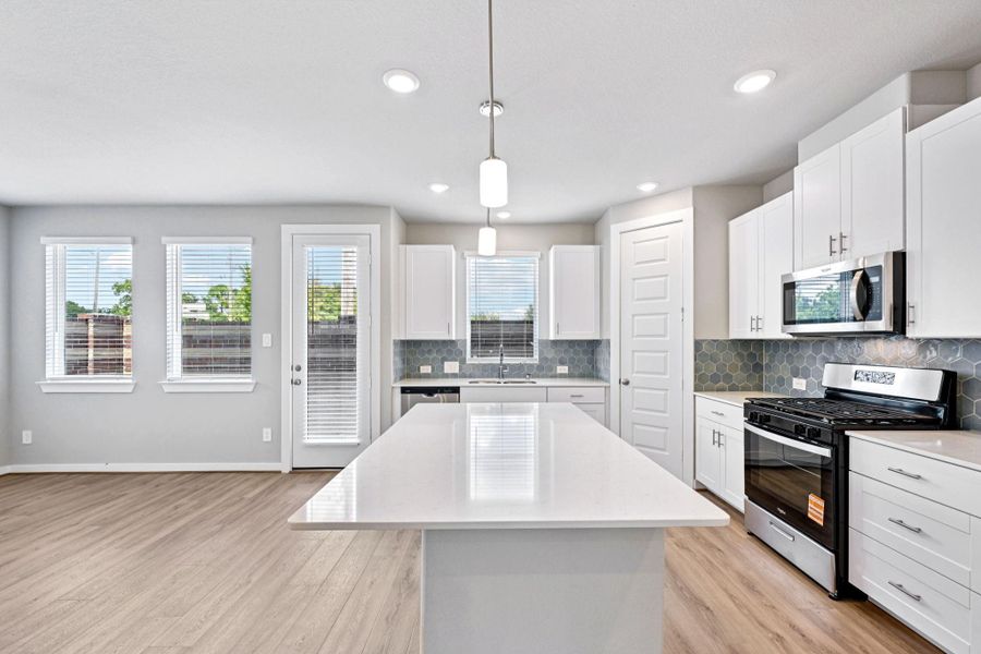 Photo is not of the actual home, but is an inspirational photo of builder’s model home and may depict options, furnishings, and/or decorator features that are not included