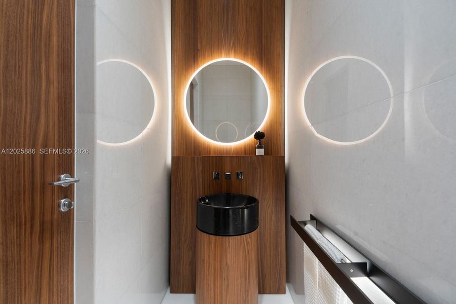 Close-up of interior finishes inside a home in , Miami (Image 21).