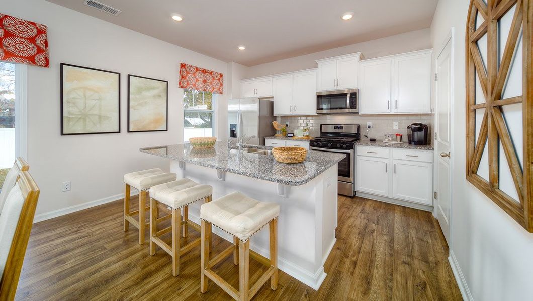 Furnished interior view inside a new home in Valleywood Farms, Waynesville (Image 5).