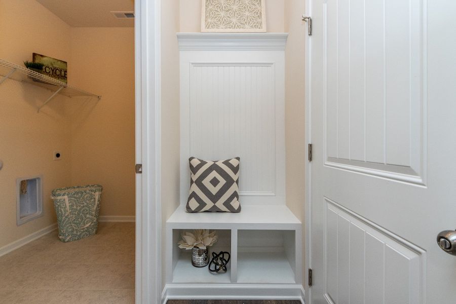 Furnished interior view inside a new home in The Oaks, Clarksville (Image 16).