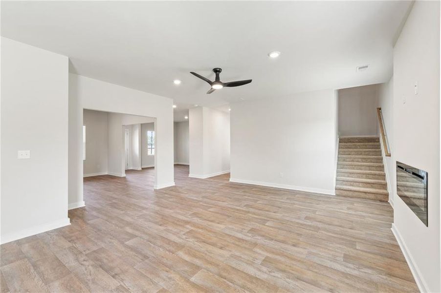 Spacious, unfurnished interior of a new home in Fern Dale, Fairburn (Image 17).