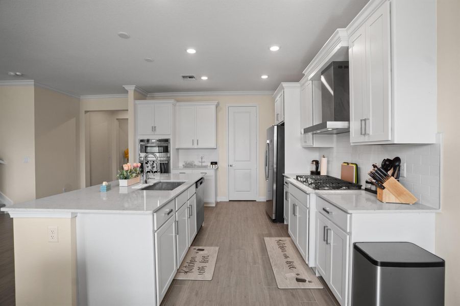 Furnished interior view inside a new home in , Loxahatchee (Image 13).