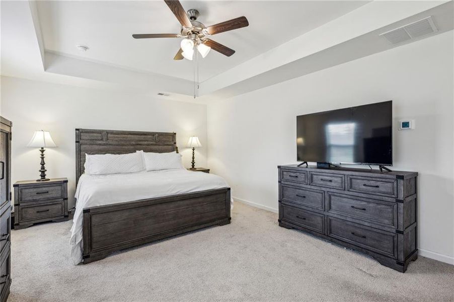Furnished interior view inside a new home in The Enclave at Flat Rock Hills, Stonecrest (Image 4).