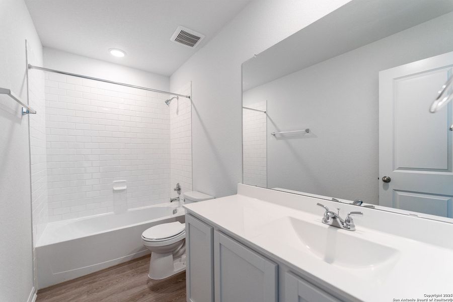 Furnished interior view inside a new home in Katzer Ranch, Converse (Image 5). Furnished interior view inside a new home in Katzer Ranch, Converse (Image 5).