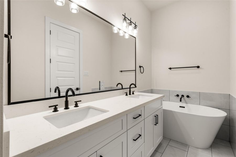 Furnished interior view inside a new home in , Houston (Image 8). Furnished interior view inside a new home in , Houston (Image 8).