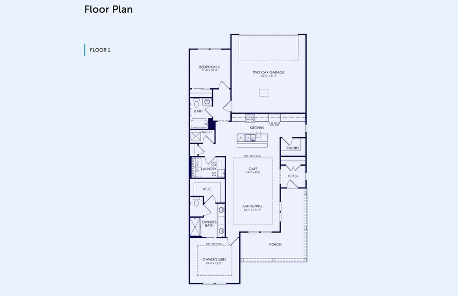 2D floor plan layout of this home in Sun City Hilton Head, Bluffton, SC (Image 5). 2D floor plan layout of this home in Sun City Hilton Head, Bluffton, SC (Image 5).