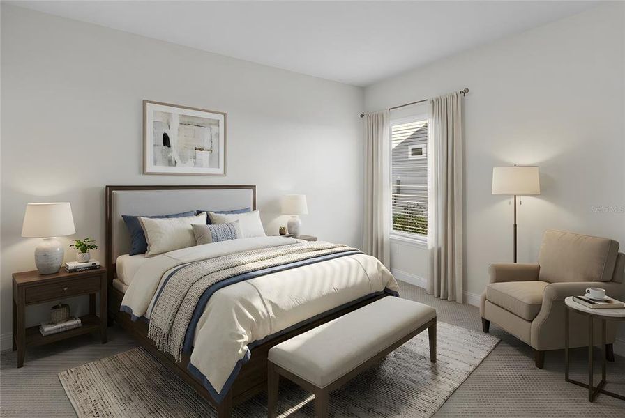 Furnished interior view inside a new home in Oakmont, Gainesville (Image 8).