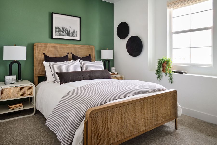 Representative furnished interior of a home built from the Boulder by Taylor Morrison in Parterre City Collection, Thornton (Image 10).