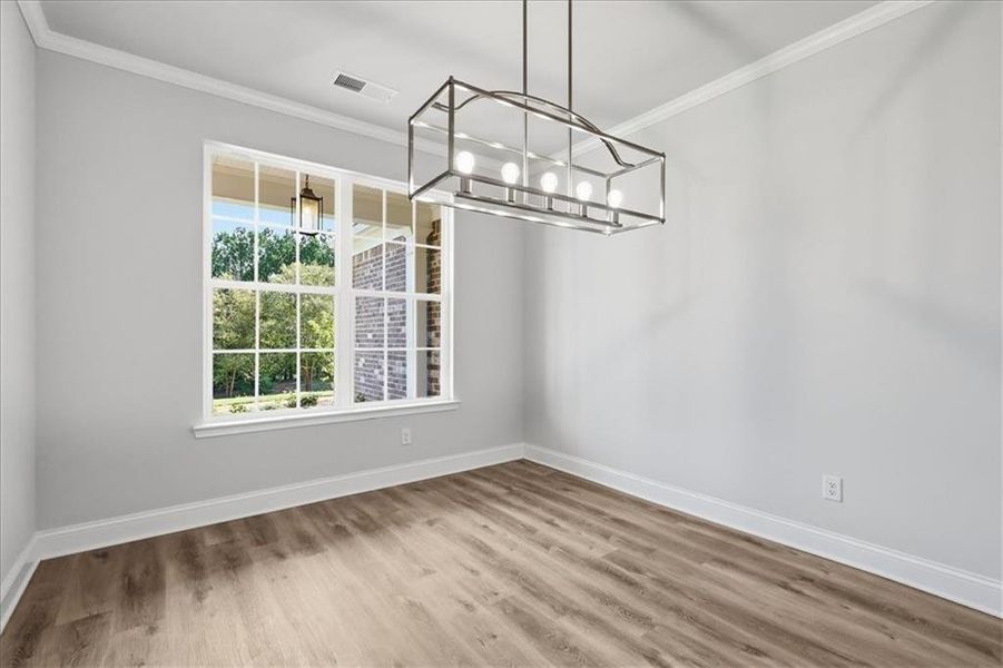 Spacious, unfurnished interior of a new home in Bradley Gin, Monroe (Image 62).