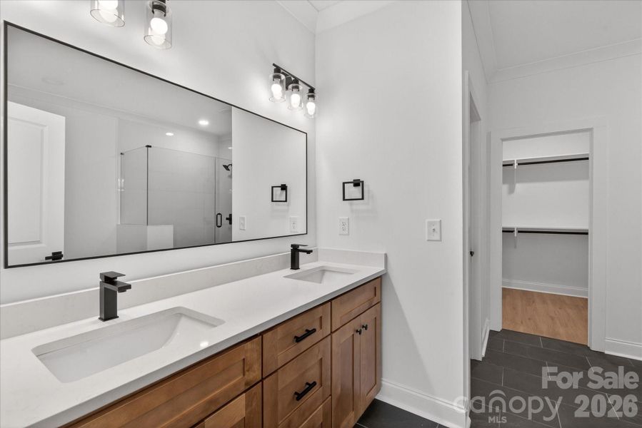 Furnished interior view inside a new home in , Charlotte (Image 6).