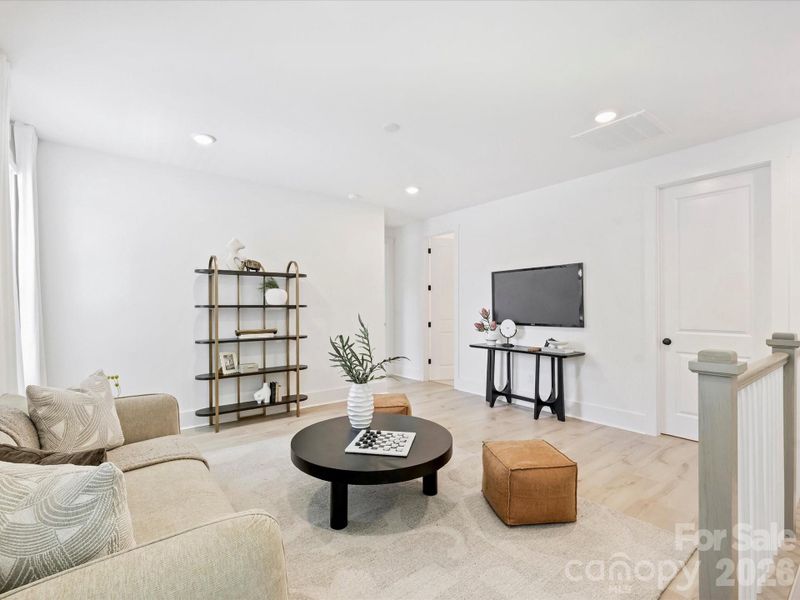 Furnished interior view inside a new home in , Charlotte (Image 11).