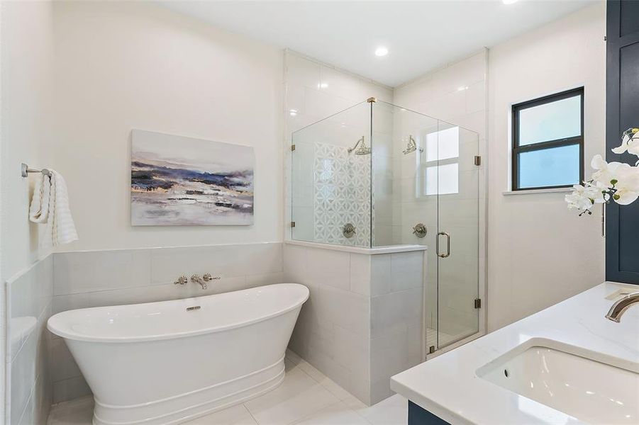 Furnished interior view inside a new home in , Heath (Image 15).