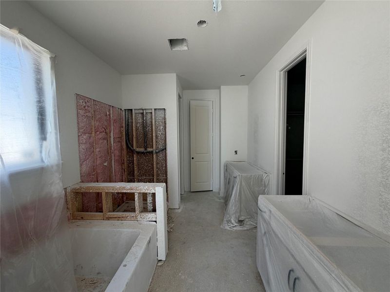 In-progress construction of a new home in Cedar Pointe, Crosby, TX (Image 35).