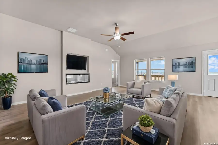 Furnished interior view inside a new home in , Elmendorf (Image 6).