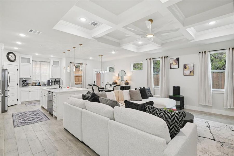Furnished interior view inside a new home in , Granbury (Image 9).